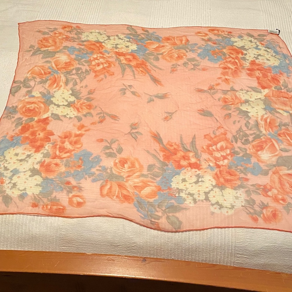 Giorgio Armani Collezioni 100% Silk Chiffon Scarf